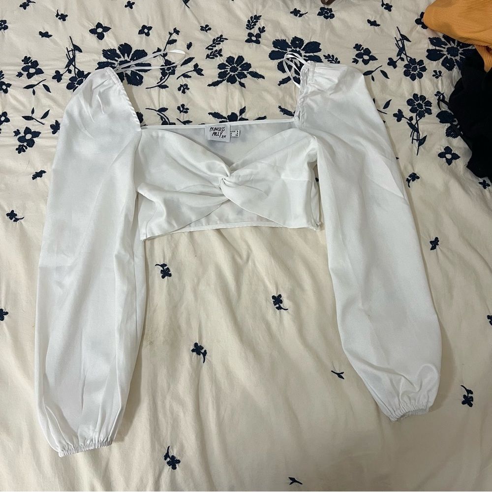 Princess polly balloon sleeve crop - Picture 7 of 10
